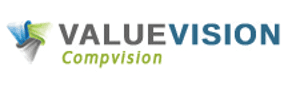 A blue vision logo is shown.